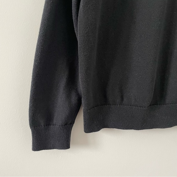 GAP Kids 100% Organic Cotton V-Neck Sweater - Black - Picture 6 of 6